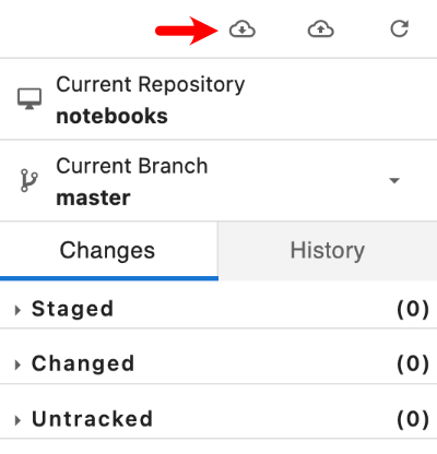 Pulling the latest notebook changes
